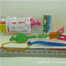 新款DIY赠品小玩具,自装小玩具,智力拼装奥特曼飞天转