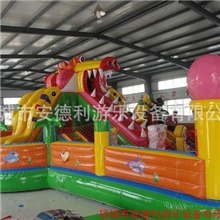 厂家专业生产批发各种大型充气气模、充气蹦床、充气乐园、跳床