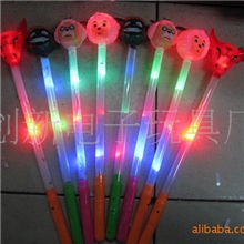 发光棒闪光卡通棒七彩闪光棒卡通荧光棒多款LED卡通荧光棒