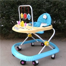 三乐AA1厂家批发大轮学步车婴儿助步车折叠多功能带音乐