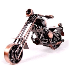 厂家直销铁艺家饰摩托车创意家居工艺品金属艺术摆件第二代8027