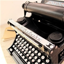 复古铁皮打字机大号怀旧文艺手工做旧工艺品摆件家居饰品