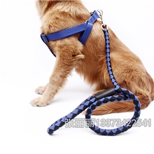 狗狗宠物锦纶军绿牵引牵引绳（胸背带）狗绳狗链子中大型狗