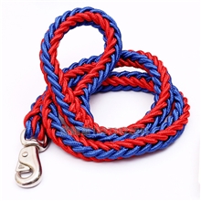 八股编织带项圈大型犬牵引带大狗绳宠物牵引绳全号