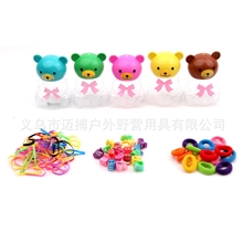 饰品用卡通皮筋奶瓶雨伞瓶