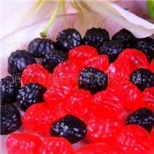 好吃~红黑加仑大莓子橡皮糖trolli口力橡皮糖软糖6斤