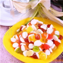 趣味十足双层小不点橡皮糖口力trolli钻石软糖不粘牙5斤