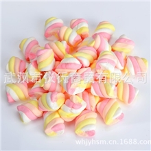 供应批发花粒棉花糖扭扭棉八零后的回忆婚庆摆盘休闲食品批发