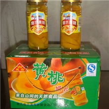 古城岩248g营养美味切块块状黄桃水果罐头食品批发