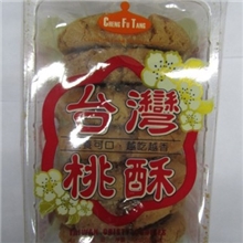 台湾进口食品休闲食品正福堂台湾桃酥[200g]整件批发
