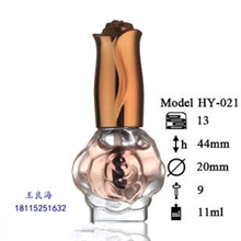 zakkaLL-促销指甲油瓶全套指甲油玻璃瓶11ml高档指甲油瓶盖