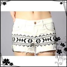 厂家直销专柜正品短款热裤女夏新款刺绣热裤ZARA白色短裤批发