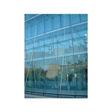 热销推荐4点式幕墙全玻建筑幕墙定制铝合金玻璃幕墙