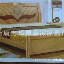 供应实木床精选实木杉木床/891#简约型精选杉木床