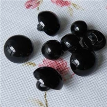 满包邮~DIY钮扣专卖黑色珍珠扣子蘑菇扣毛衣儿童扣8-34mm