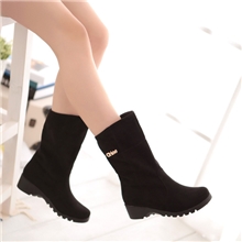 2013冬款韩版休闲雪地靴简约金属饰保暖冬靴毛毛短靴批发