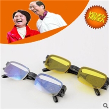 韩国纳米增视眼镜验钞防辐射抗磁疗多功能老花镜【录音送喷绘】