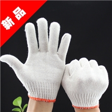 生产批发500g再生棉纱手套加厚劳保手套防护手套线手套涤棉混纺