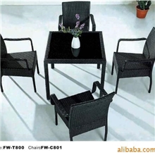 供应藤桌椅/户外休闲家具、户外热销产品