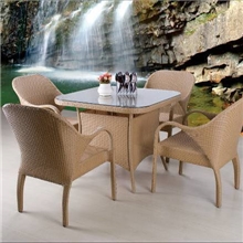 供应休闲家具、户外家具、编藤桌椅，铝合金彷藤桌椅