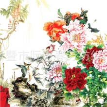 供应大型写真壁画壁布