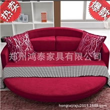 圆床，圆形床，大饼床