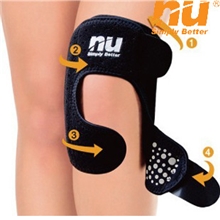 新款专业保健护具负离子医疗级可调式护膝运动保健护具单只装