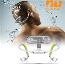 NUDolphin2.0头戴式防水运动游泳泡澡MP3播放器最新防水mp3