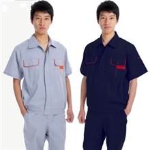 苏州夏季工作服昆山供应短袖衬衫工作服吴江工作服常熟厂服