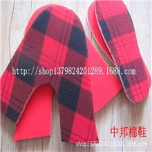 孺子牛海绵帮鞋面保暖内衬成人儿童中邦低帮高帮批发