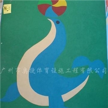 广州奥捷专业供应橡胶安全地垫户外安全地垫厂家质量保证