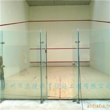 广州奥捷设计施工合成树脂材料批荡式壁球场大型壁球场