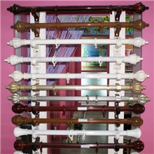 特价单双杆双轨双层支架窗帘轨道罗马杆窗帘杆