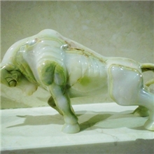 厂家直销批发进口纯手工玉石玉器水刀拼花圆柱线条上海加工厂