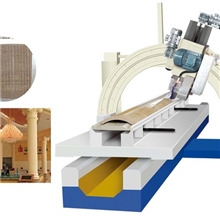 DLC-1200电脑自动罗马柱拉槽机