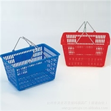 供应塑料篮模具塑料超市购物篮模具塑料提手篮子模具