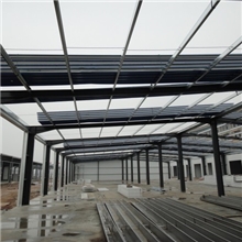 【厂家直销】钢结构车棚钢结构车棚雨棚低合金高强度彩钢棚