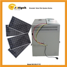 太阳能光伏发电系统，太阳能系统,家用太阳能系统1000W