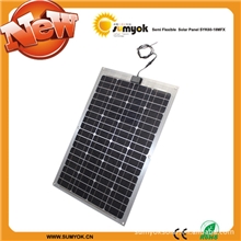 单晶60W层压太阳能柔性板优质层压太阳能组件