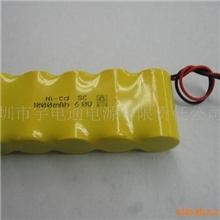 供应镍镉充电电池SC1800MAH6.0V普通应急灯专用电池