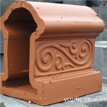 厂家直销古典建材供应多种高品质的粘土屋脊手工花脊