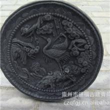 厂家直销砖雕影壁(松鹤)