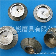玻璃钻孔用电镀磨头电镀钻头玻璃倒角器