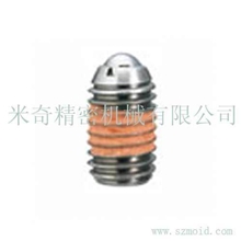 短型柱塞附带法兰型定位柱尼龙塑胶头定位珠螺丝可非标定制