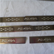 13款福特翼虎内置门槛条不锈钢下层迎宾踏板改装专用门槛条4片