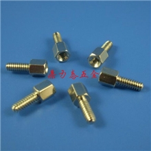 英制单头铜柱电脑英制铜柱连接柱串口铜4&mdash;40*5+8