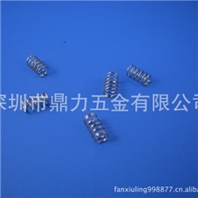 欢迎订做各种不锈钢65M弹簧压簧现货弹簧0.3线径3.6外径长6