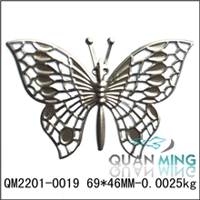 厂家直销各种铁艺蝴蝶精美精细蝴蝶配件