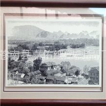 生产企业手工雕刻凹版印刷凹凸感隐形图紋。防伪商标，证件。