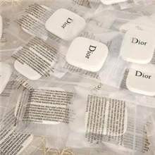 Dior迪奥粉扑/凝脂系列粉扑方型雪晶灵专用粉扑裸妆赞品粉扑